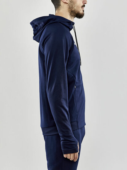 Craft Evolve hoodie full zip navy