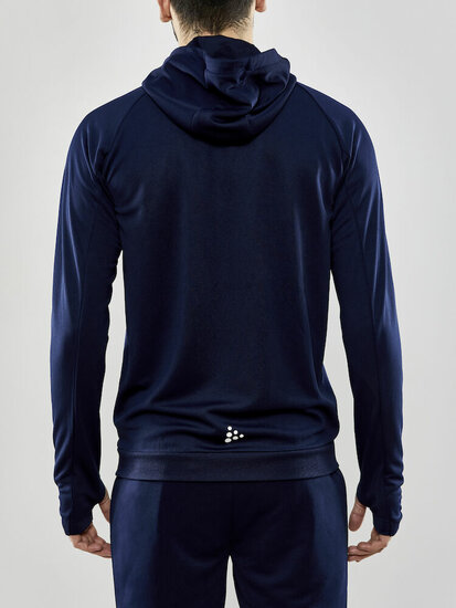 Craft Evolve hoodie full zip navy