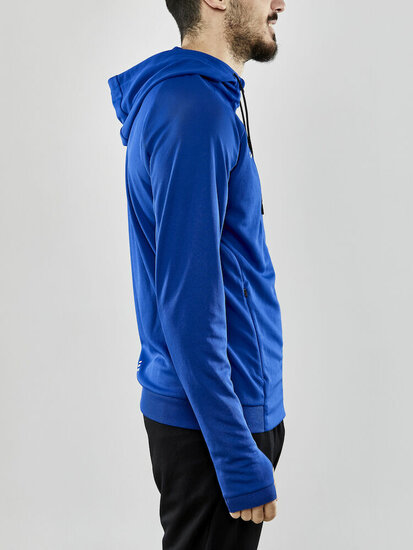 Craft Evolve hoodie full zip blauw