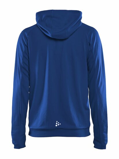 Craft Evolve hoodie full zip blauw