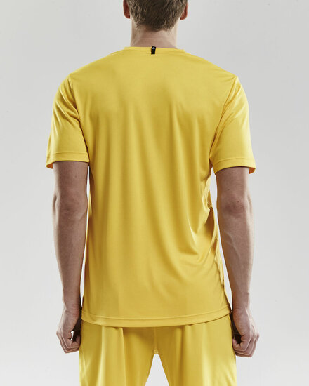 Craft Squad Go sportshirt geel