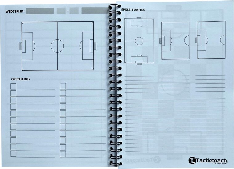 Seizoensboek voetbal Tacticcoach