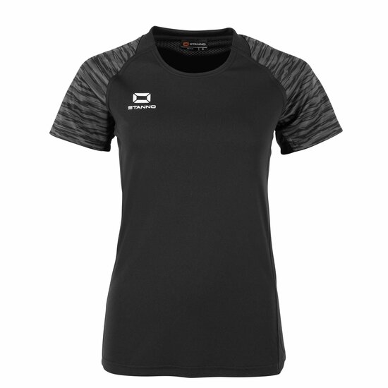 Stanno Bolt shirt dames zwart
