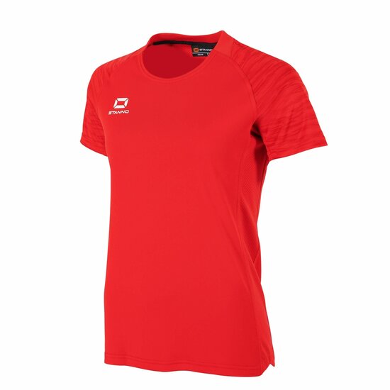 Stanno Bolt shirt dames rood
