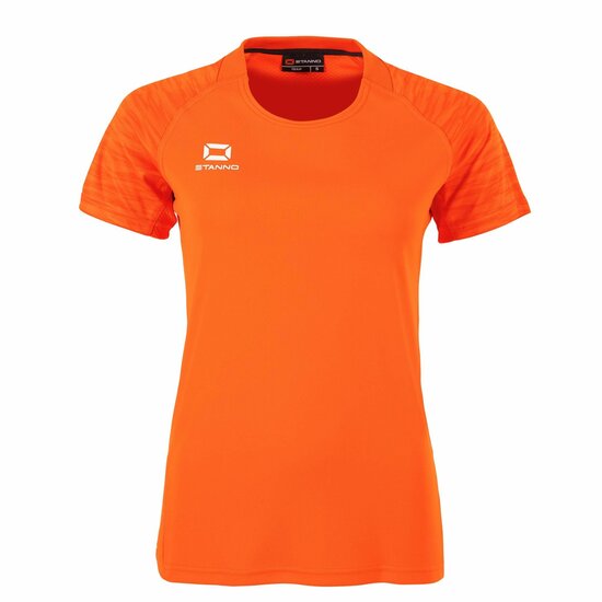 Stanno Bolt shirt dames oranje