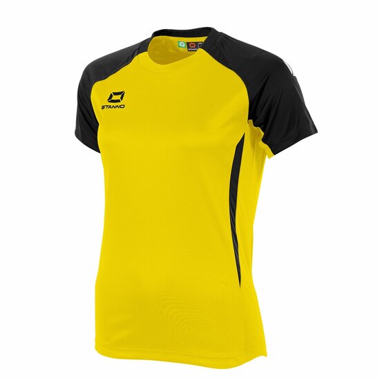 Stanno Stadio shirt dames geel