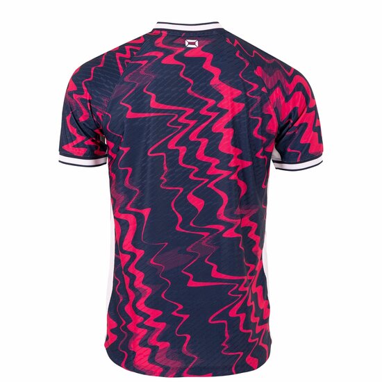Stanno Wave shirt navy roze