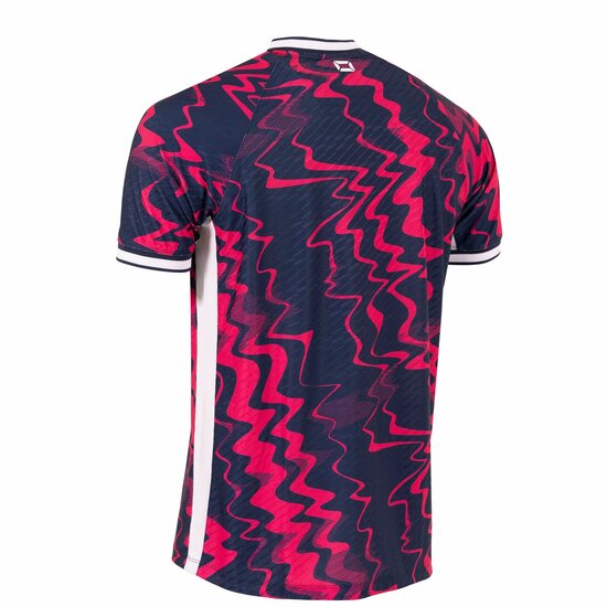 Stanno Wave shirt navy roze