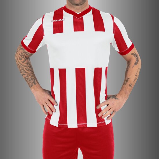 Stanno Aspire shirt rood wit
