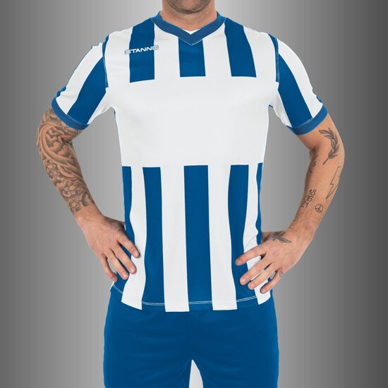 Stanno Aspire shirt blauw wit