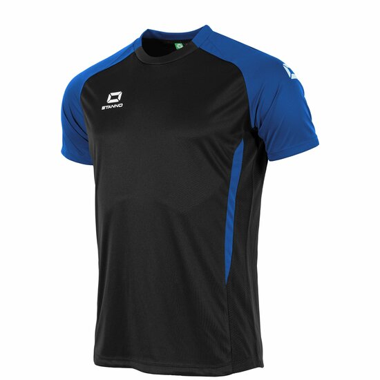 Stanno Stadio shirt zwart blauw