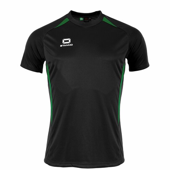 Stanno Stadio shirt zwart groen
