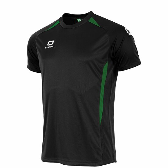 Stanno Stadio shirt zwart groen