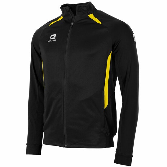Stanno Stadio Full Zip Top zwart geel