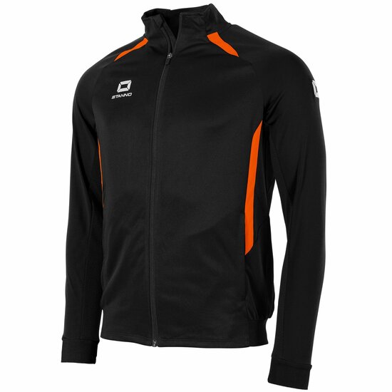 Stanno Stadio Full Zip Top zwart oranje