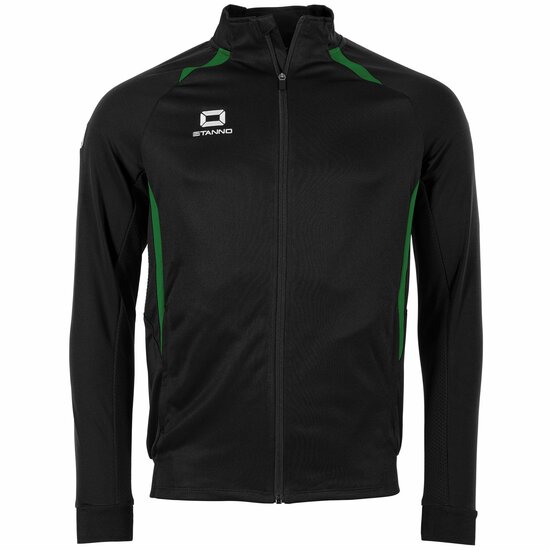 Stanno Stadio Full Zip Top zwart groen