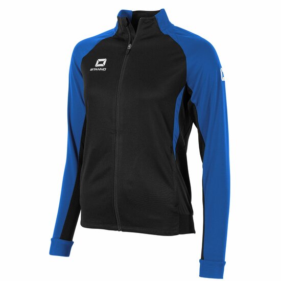 Stanno Stadio Full Zip Top dames zwart blauw