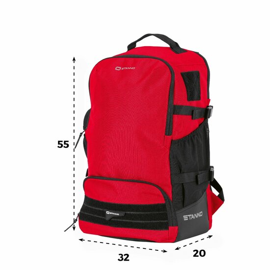 Stanno Squad rugzak rood