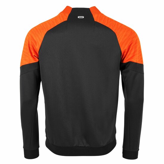 Stanno Bolt Full Zip Top zwart oranje