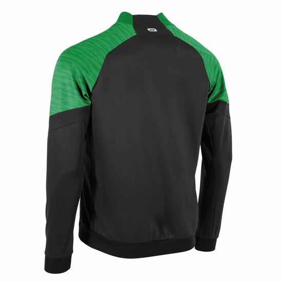 Stanno Bolt Full Zip Top zwart groen