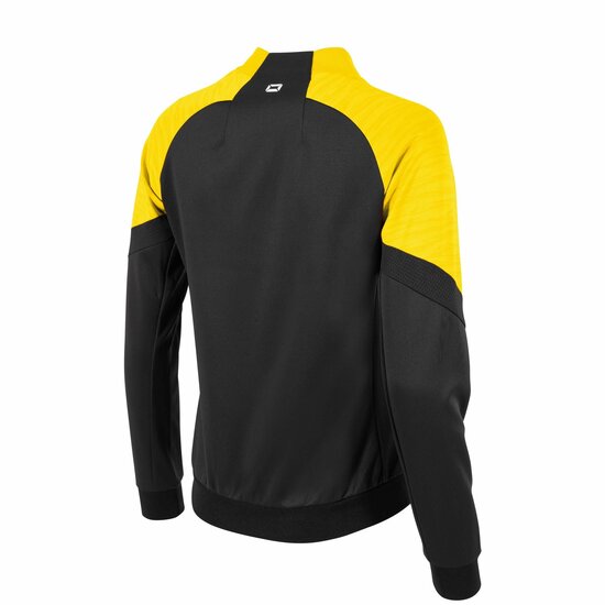 Stanno Bolt Full Zip Top dames zwart geel