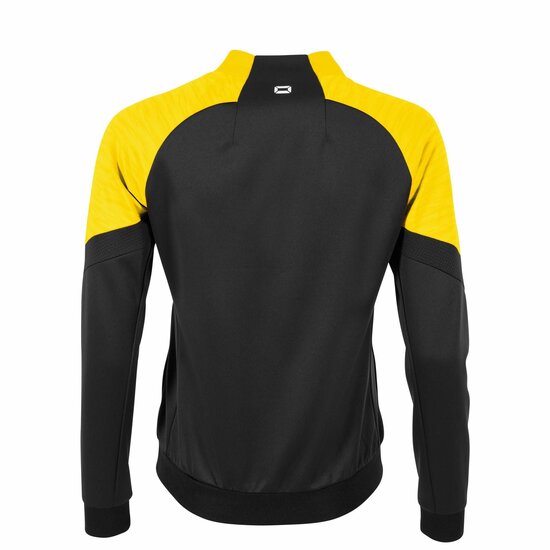 Stanno Bolt Full Zip Top dames zwart geel
