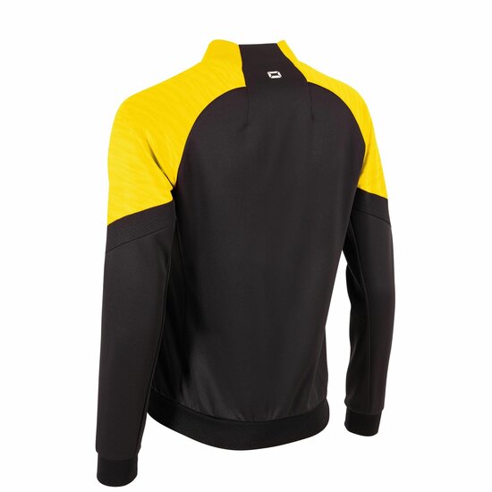 Stanno Bolt Full Zip Top dames zwart geel