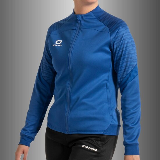 Stanno Bolt Full Zip Top dames blauw