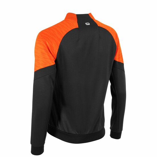 Stanno Bolt Full Zip Top dames zwart oranje