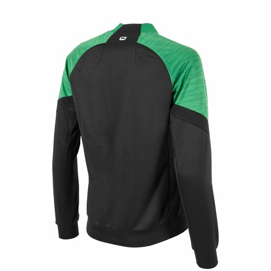 Stanno Bolt Full Zip Top dames zwart groen