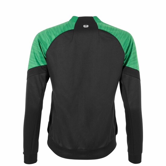 Stanno Bolt Full Zip Top dames zwart groen