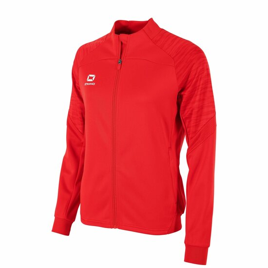 Stanno Bolt Full Zip Top dames rood