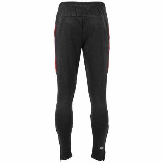 Stanno Bolt trainingsbroek zwart rood