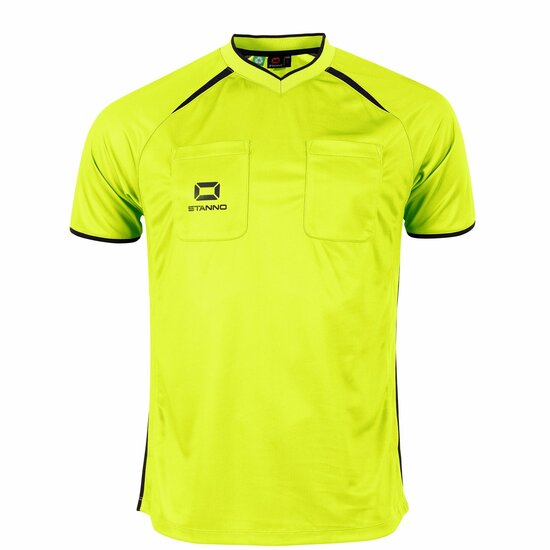 Stanno Bergamo II scheidsrechtersshirt geel