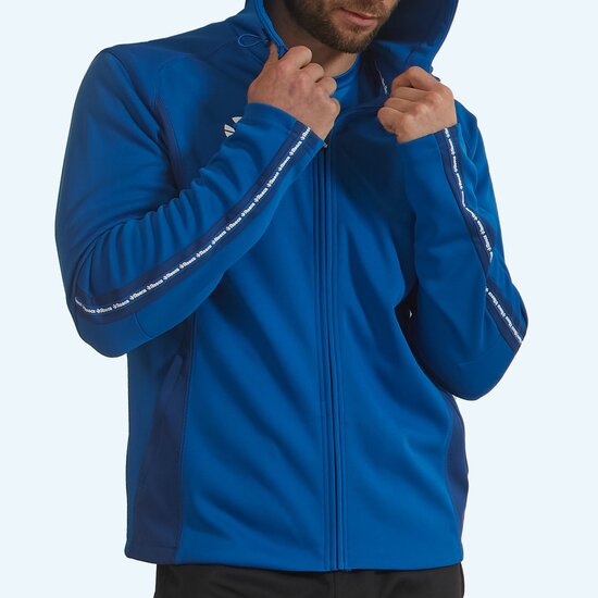 Reece Shift Hooded Full Zip blauw