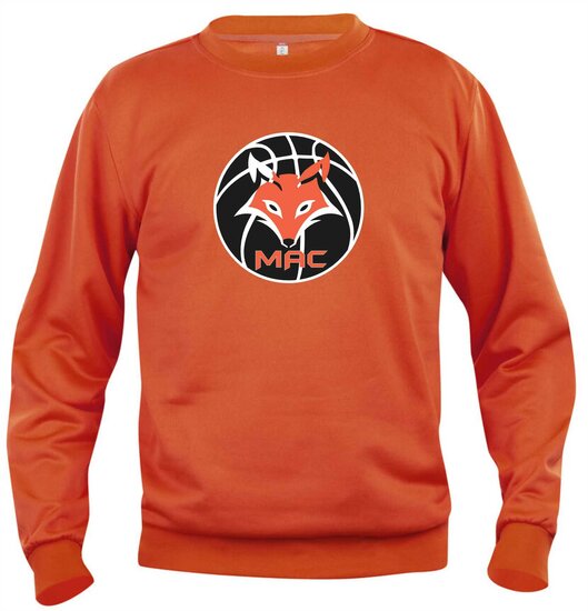 MAC Delfzijl sweater oranje