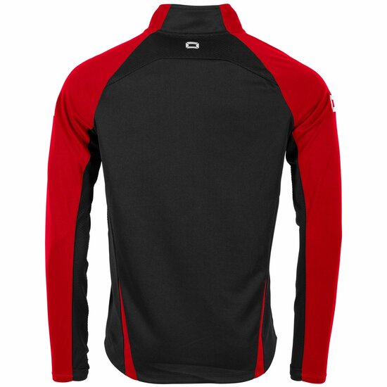 Stanno Stadio Zip Top zwart rood