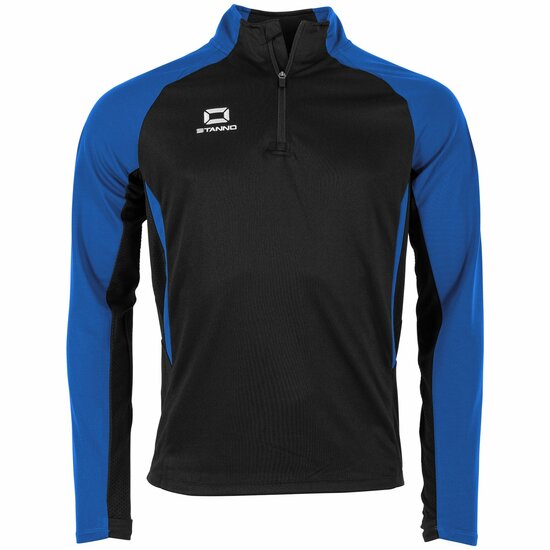 Stanno Stadio Zip Top zwart blauw