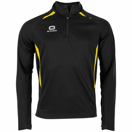 Stanno Stadio Zip Top zwart geel