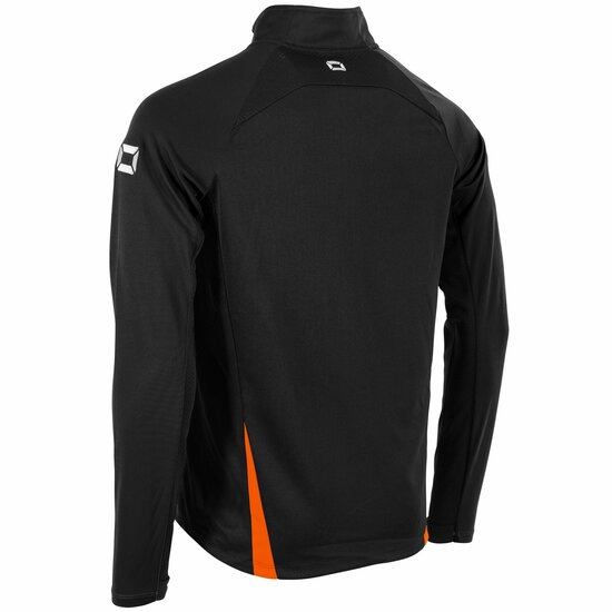 Stanno Stadio Zip Top zwart oranje