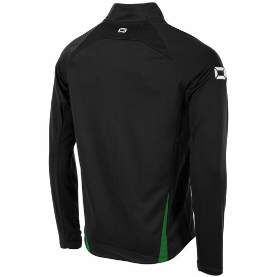Stanno Stadio Zip Top zwart groen