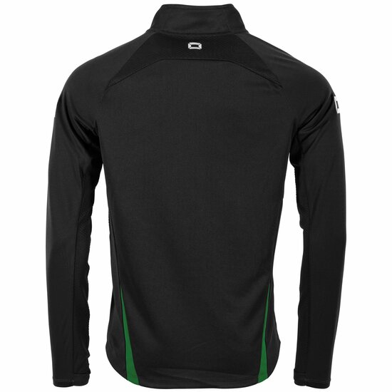 Stanno Stadio Zip Top zwart groen