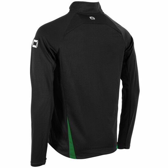 Stanno Stadio Zip Top zwart groen