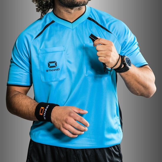 Stanno Bergamo II scheidsrechtersshirt blauw