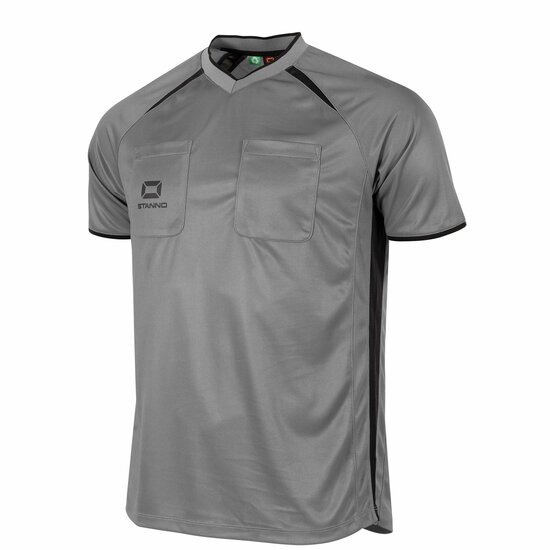 Stanno Bergamo II scheidsrechtersshirt grijs