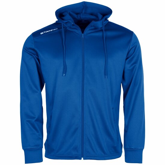 Stanno Field Hooded Full Zip blauw