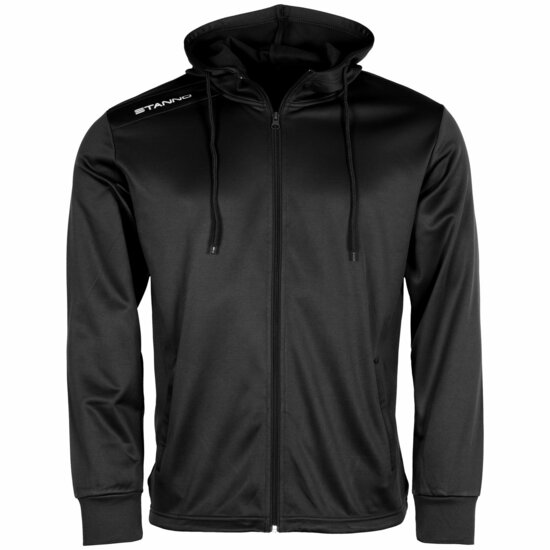 Stanno Field Hooded Full Zip zwart
