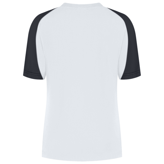 Tricorp T-shirt dames Bicolor  wit grijs