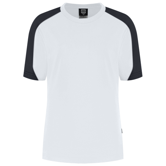 Tricorp T-shirt dames Bicolor  wit grijs