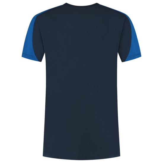 Tricorp T-shirt Bicolor  navy blauw